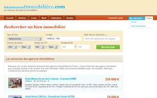lesannonces-immobilieres.com website preview