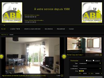 abi-immobilier.fr website preview
