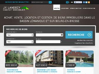 landecy.fr website preview