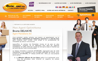 delhaye.optimhome.com website preview