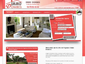 immodombes.fr website preview