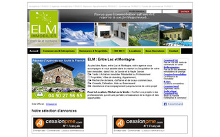 elm-immo.octissimo.com website preview