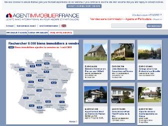 agent-immobilier-france.com website preview