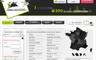 immo-diffusion.fr website preview