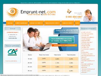 empruntnet.com website preview