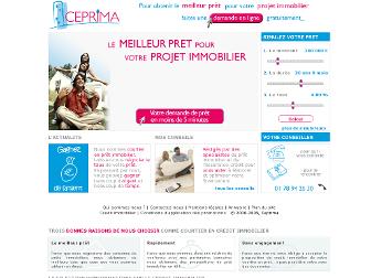 credit-ceprima.com website preview
