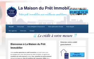 la-maison-du-pret-immobilier.com website preview
