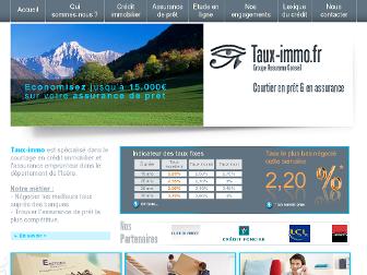 taux-immo.fr website preview