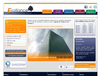 exalliance-finance.fr website preview