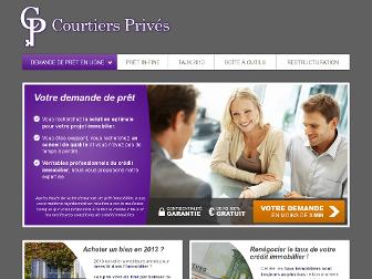 courtiers-prives.com website preview