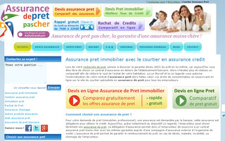 assurance-de-pret-pas-cher.com website preview