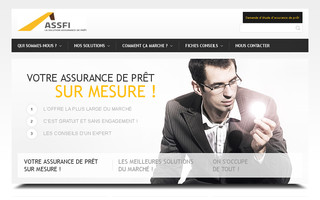 assurance-pret.assfi.fr website preview