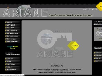 arianesa.com website preview
