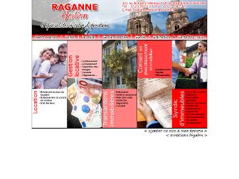 raganne.fr website preview