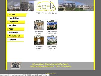 sofia-immobilier-st-quentin.com website preview