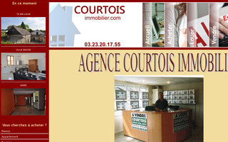 courtois-immobilier.com website preview