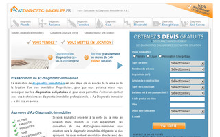 az-diagnostic-immobilier.fr website preview