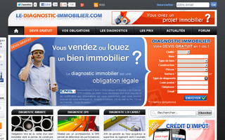 le-diagnostic-immobilier.com website preview