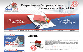diaglor.fr website preview