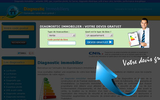 diagnostic-immobiliers.fr website preview