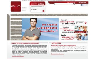 exim-expertises.fr website preview