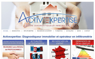 activexpertise.fr website preview