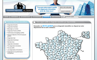 diagnostiqueurs-de-france.fr website preview
