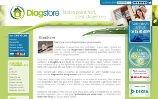 diagstore.fr website preview