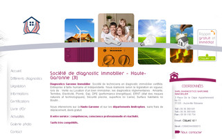 diagnostics-immobilier31.com website preview