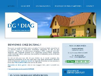 dgdiag.fr website preview