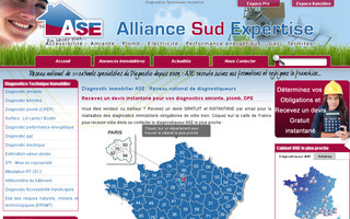 alliancesudexpertise.com website preview