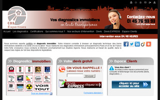 cdsexpertises.fr website preview