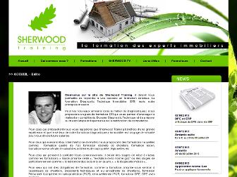 sherwood-training.net website preview