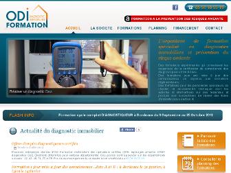 odi-formation.fr website preview