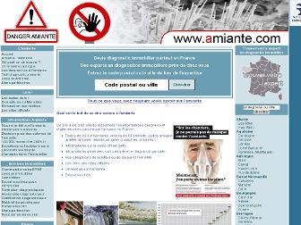 amiante.com website preview