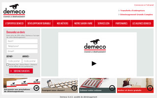 demeco.fr website preview