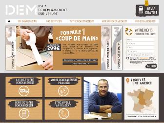dem-demenagement.fr website preview