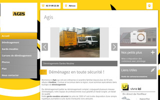 agis-demenagements.com website preview