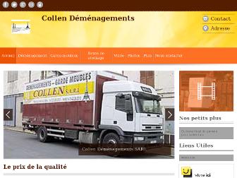 collen-demenagements.com website preview