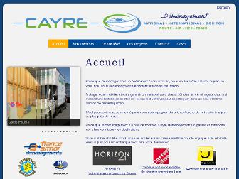 demenagements-cayre.com website preview