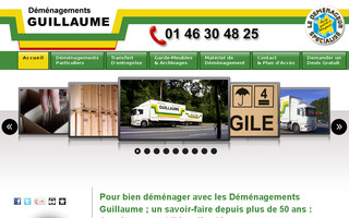 demenagements-guillaume.fr website preview