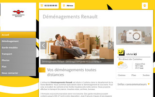 demenagements-renault.fr website preview