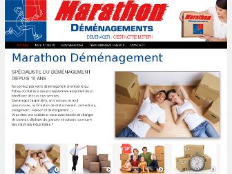 marathon-demenagement.fr website preview