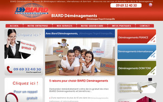 biard-demenagements.fr website preview