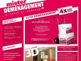 misterdemenagement.com website preview