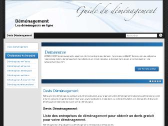 demenagements.fr website preview