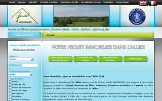 immocentrefrance.fr website preview