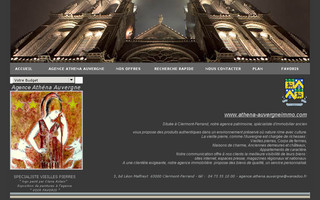 athena-auvergneimmo.com website preview