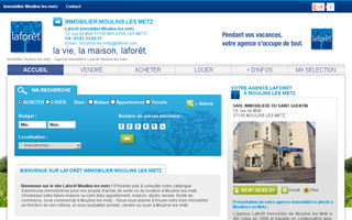 laforet-immobilier-moulins-les-metz.com website preview