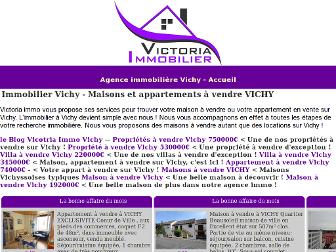 victoriaimmo.fr website preview